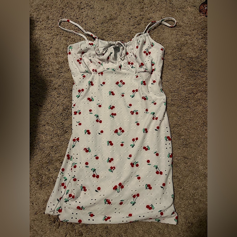 Rue 21 Women's Red and White Dress